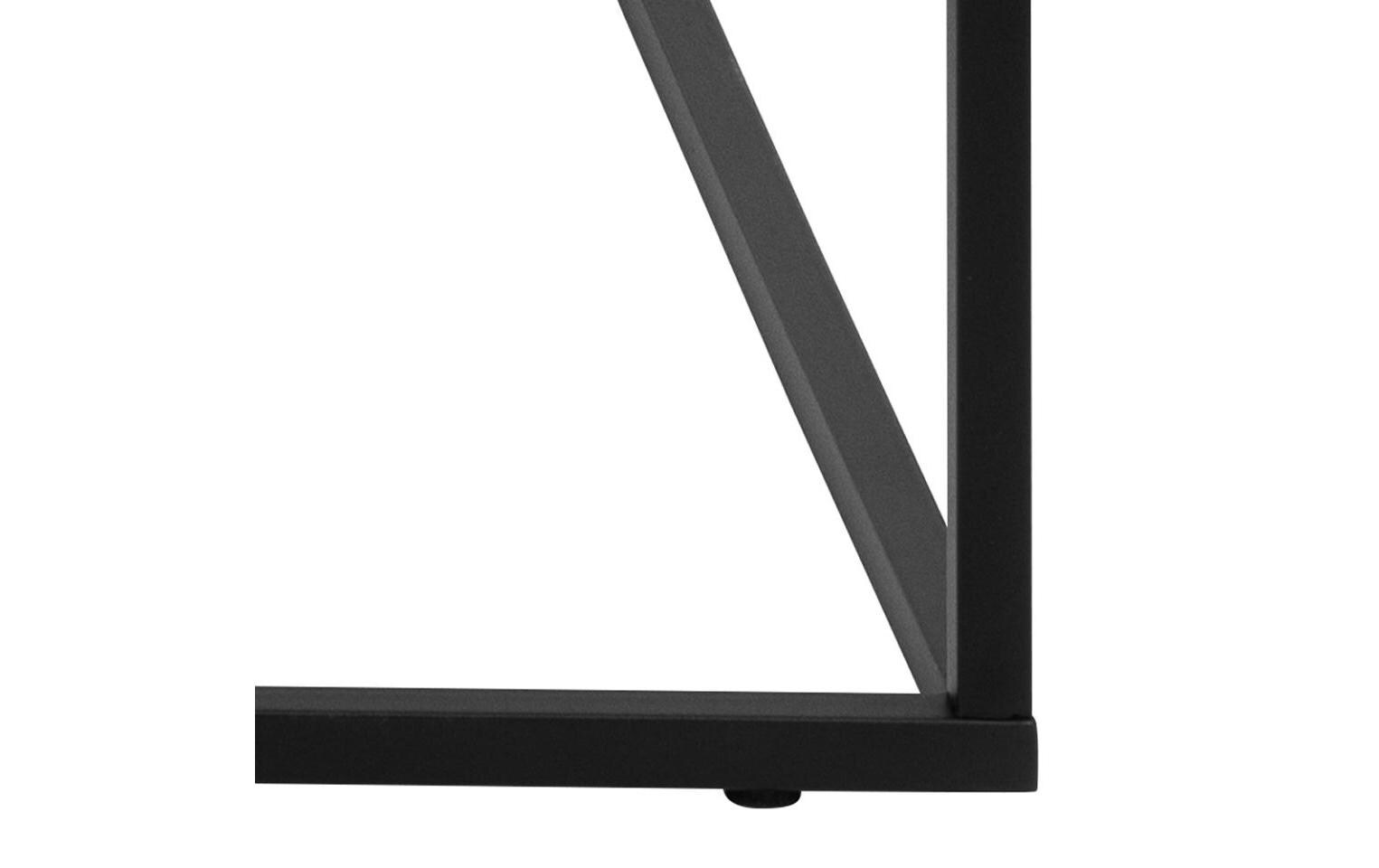 Couchtisch Barossa 110 x 55 x 45 cm, SchwarzSofatisch
