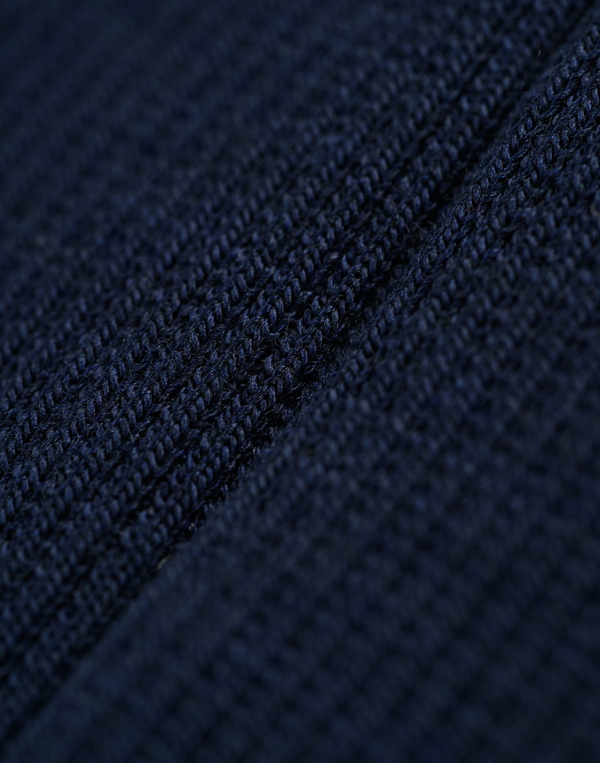 Muts van merinowol in Blauw