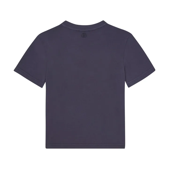 SMALLABLE BASICS T shirt Garçon Manche Courte Coton Bio | Bleu nuit
