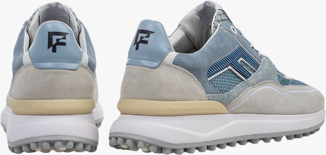 blauwe floris van bommel lage sneakers sfm-10139 noppi