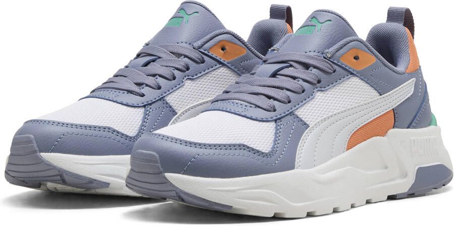 PUMA Trinity 2 LT Jr Unisex Sneakers White-Silver Mist-Gray Sky
