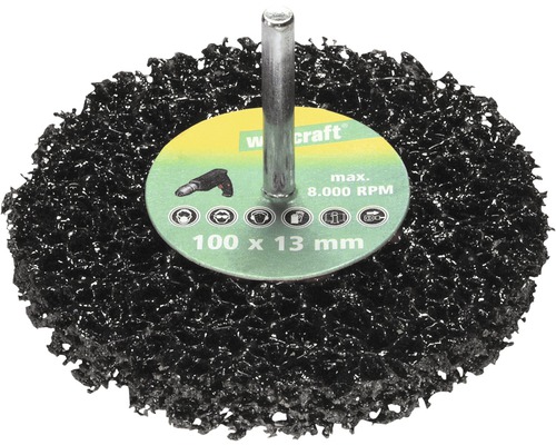 Wolfcraft universele reinigingsschijf Ø 100 mm