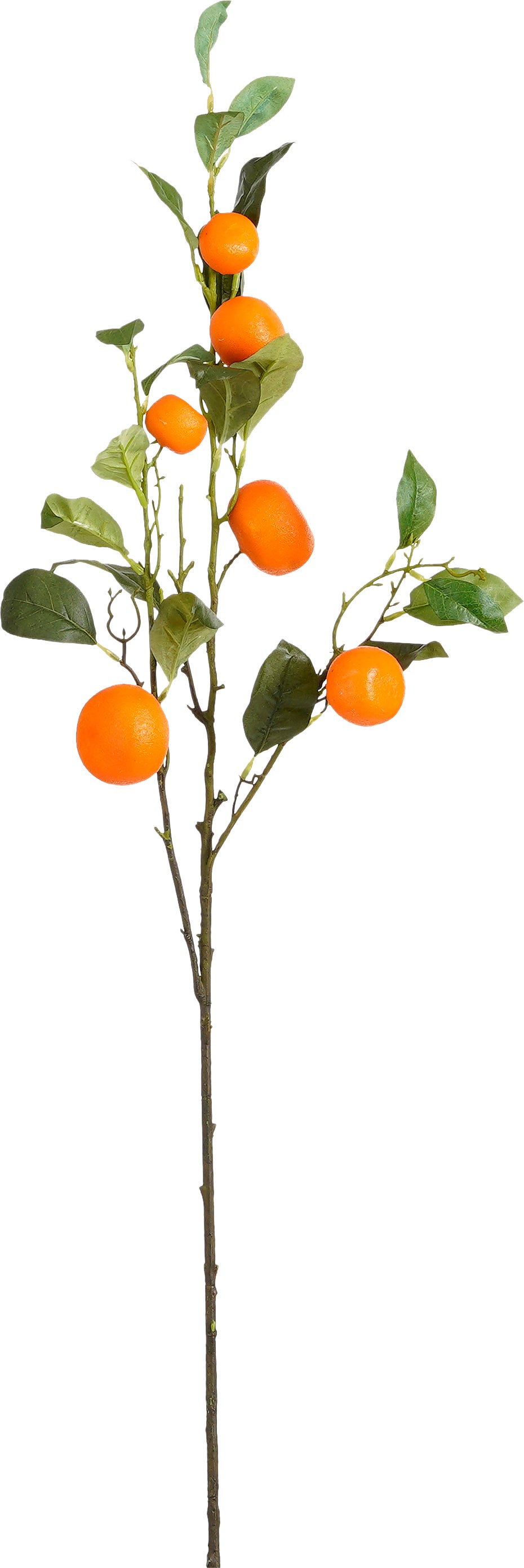 Mica Decorations kunsttak Mandarijnplant oranje 104 cm