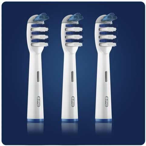 Oral-B - TriZone - Elektrische Tandenborstelkoppen - Wit - Verpakking van 3 stuks