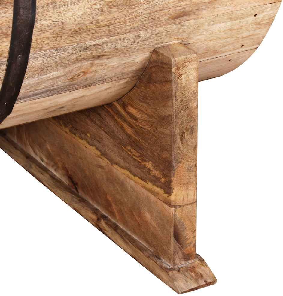 vidaXL Mangoholz Massiv Couchtisch 88x50x40 cm Kaffeetisch Beistelltisch Tisch
