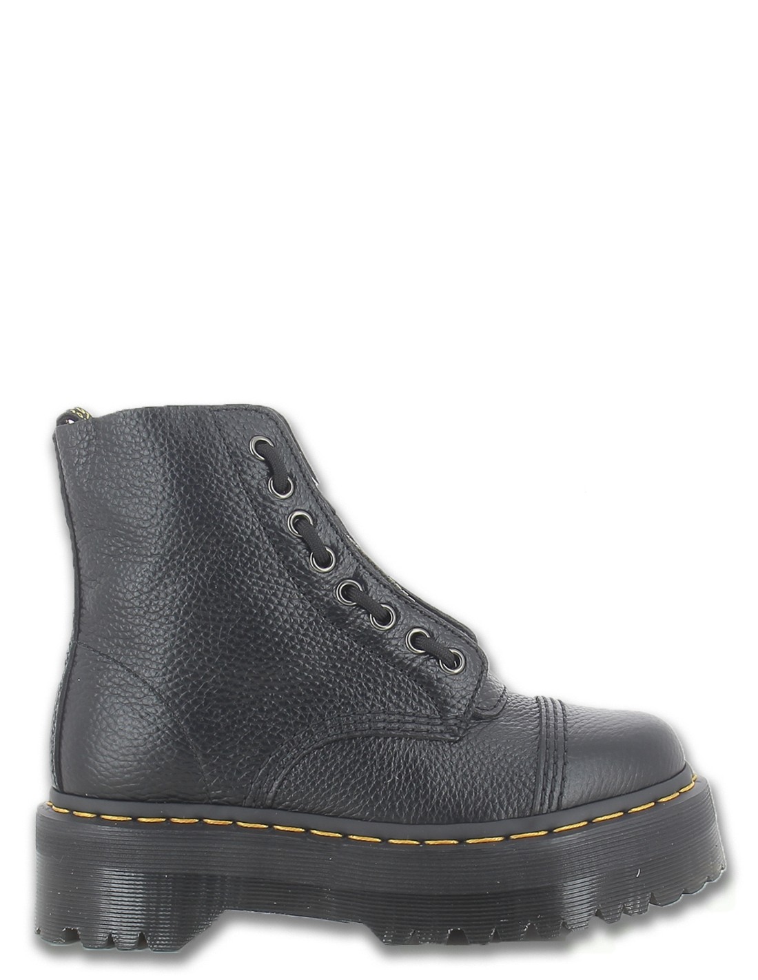 dr martens sinclair black milled nappa