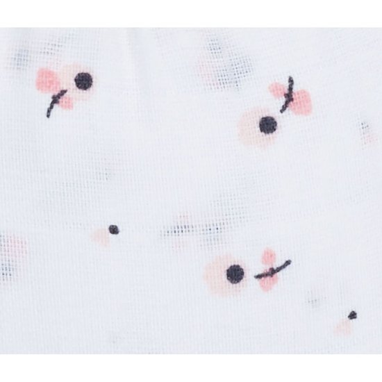 Miss Fleur de Lune Lot de 2 Draps Housses   Blanc        65 x 130 cm   de               Sauthon Baby's Sweet Home