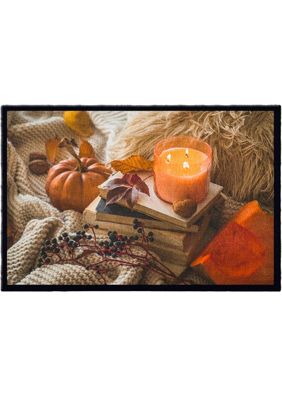Tapis de protection avec motifs d'automne