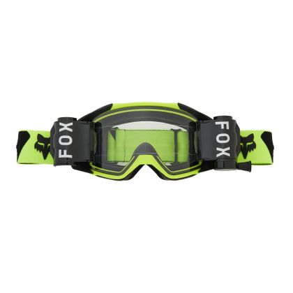 Masque cross Fox VUE ROLL OFF - CLEAR 2025 - Noir / Jaune