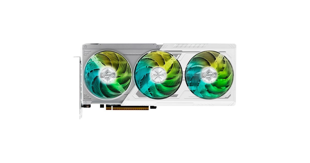 ASRockRadeon RX 9070 Steel Legend 16GB OC grafische kaart  (Zwart, 3x DisplayPort, 1x HDMI)