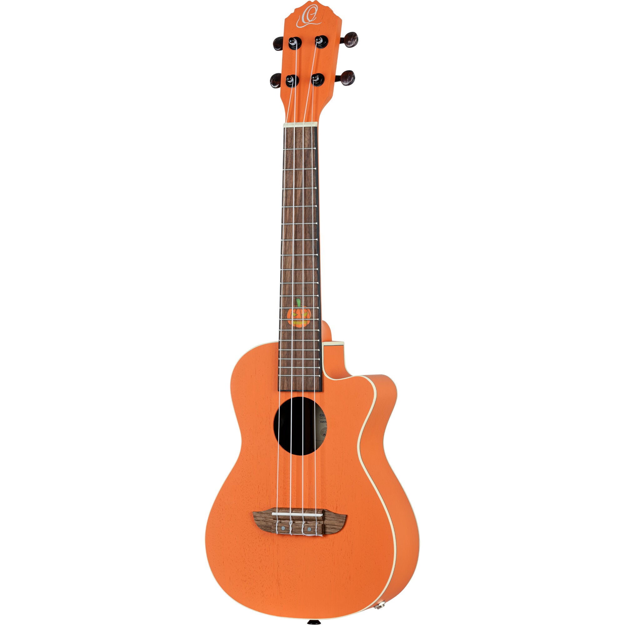 Ortega Limited Edition Halloween Ukulele RUHWCE elektrisch-akoestische concert ukelele