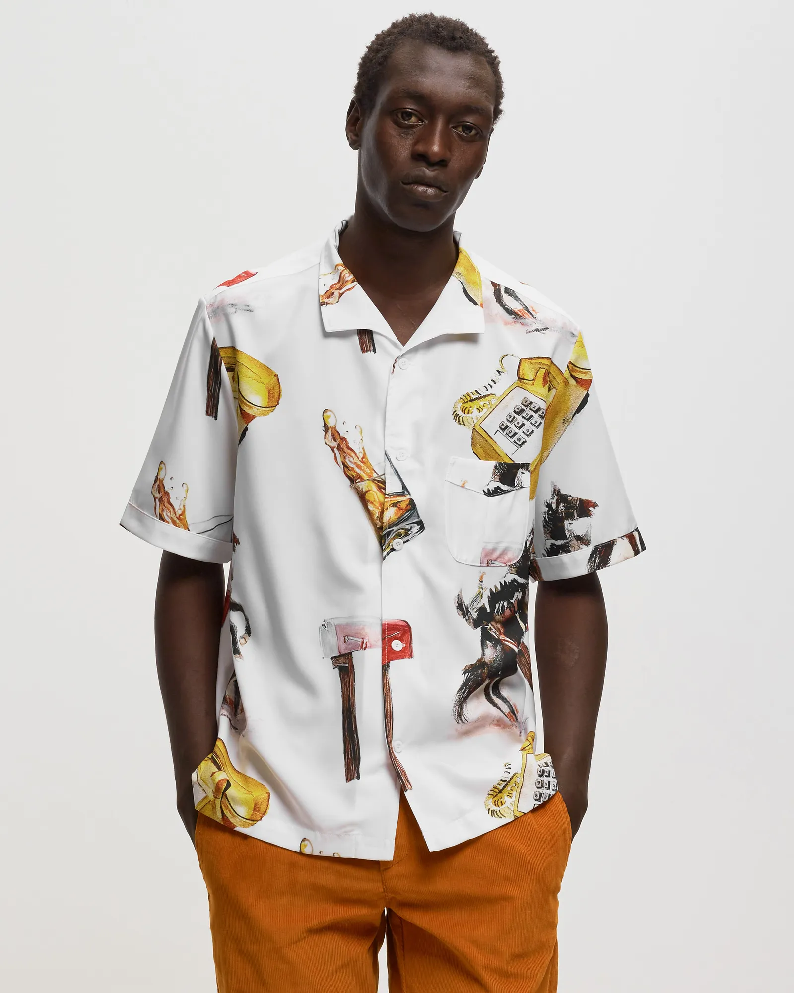 One of these Days FORGED CHANGE BUTTON UP SHIRT