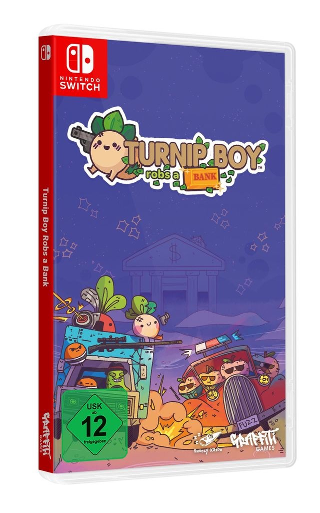 Graffiti Games Spielesoftware »Turnip Boy Robs a Bank« Nintendo Switch