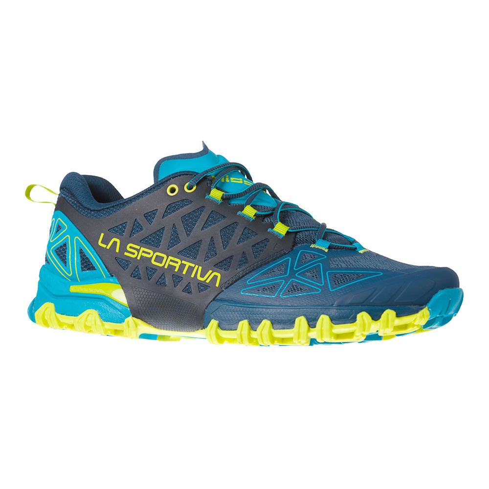 La Sportiva BUSHIDO II - Chaussures de trail Homme opal/apple green