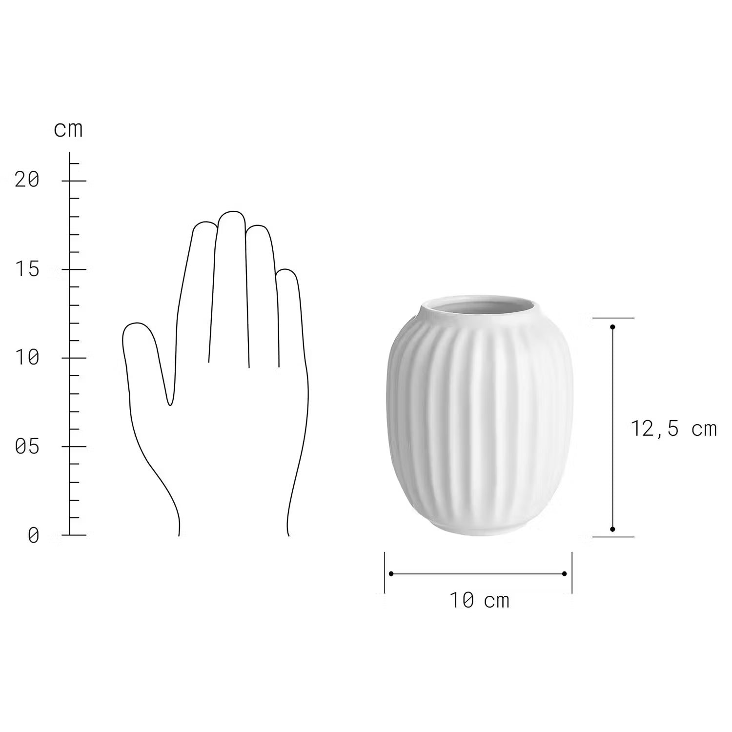 LIV Vase 4er-Set