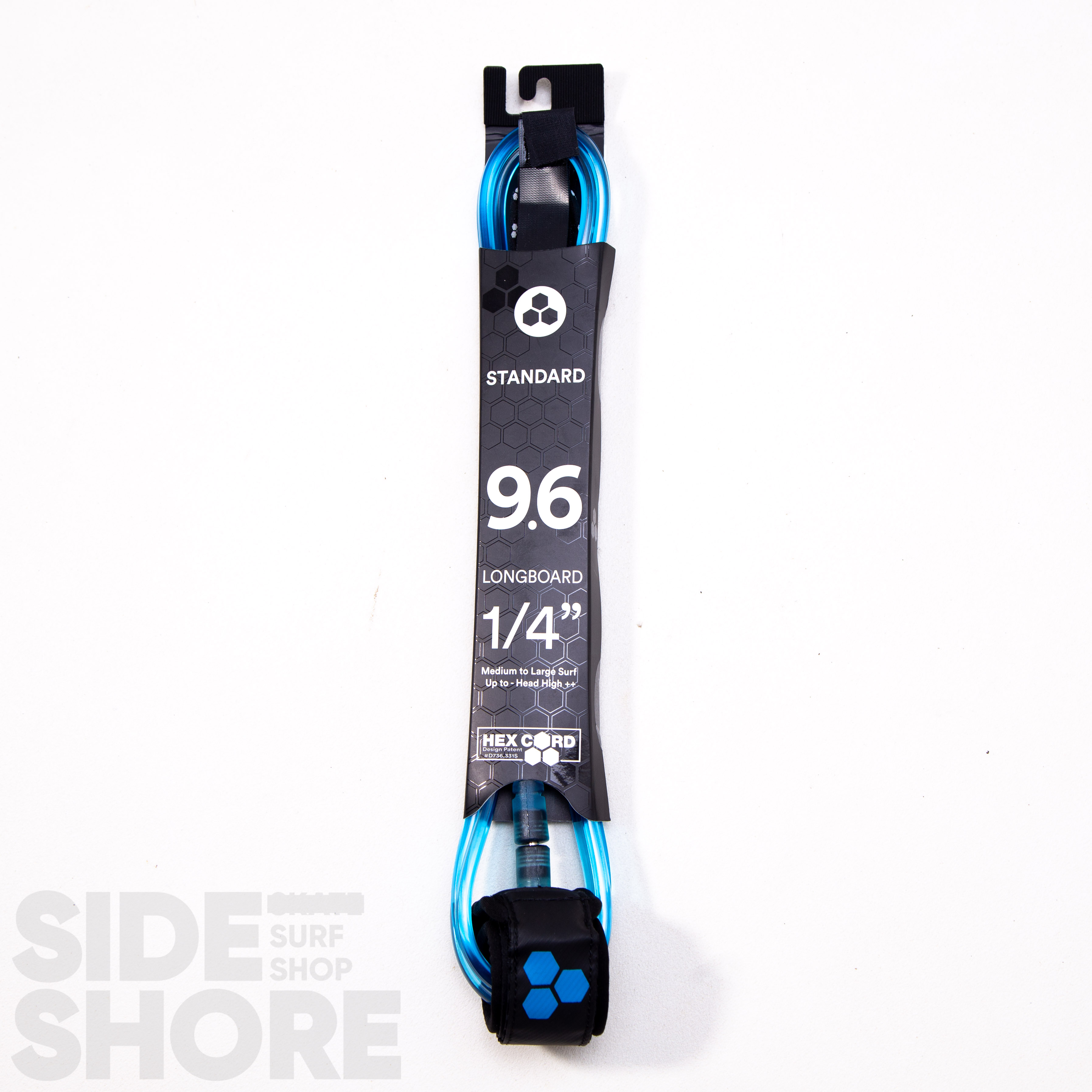 Channel Islands Hex Standard Leash 9'6 - 1/4