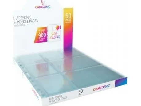 GameGenic Ultrasonic 9-Pocket Pages Sideload (50)