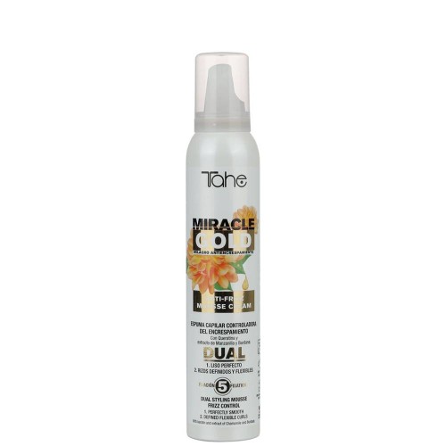 Tahe Miracle Gold Espuma Dual Antifrizz 200ml