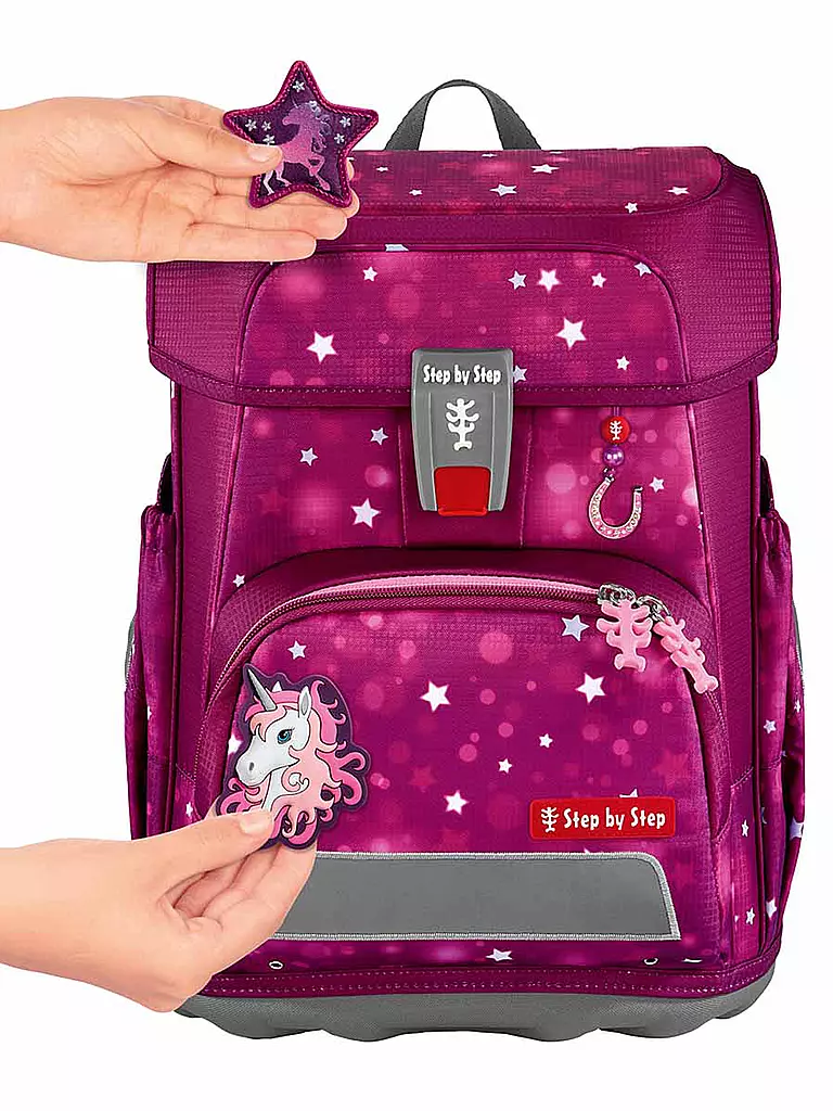 STEP BY STEP Schultaschen Set 5tlg CLOUD Unicorn Nuala  lila