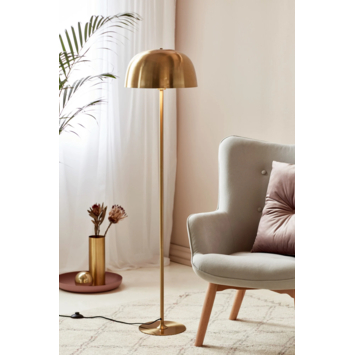 Nordlux vloerlamp Cera goud messing 60W - E27