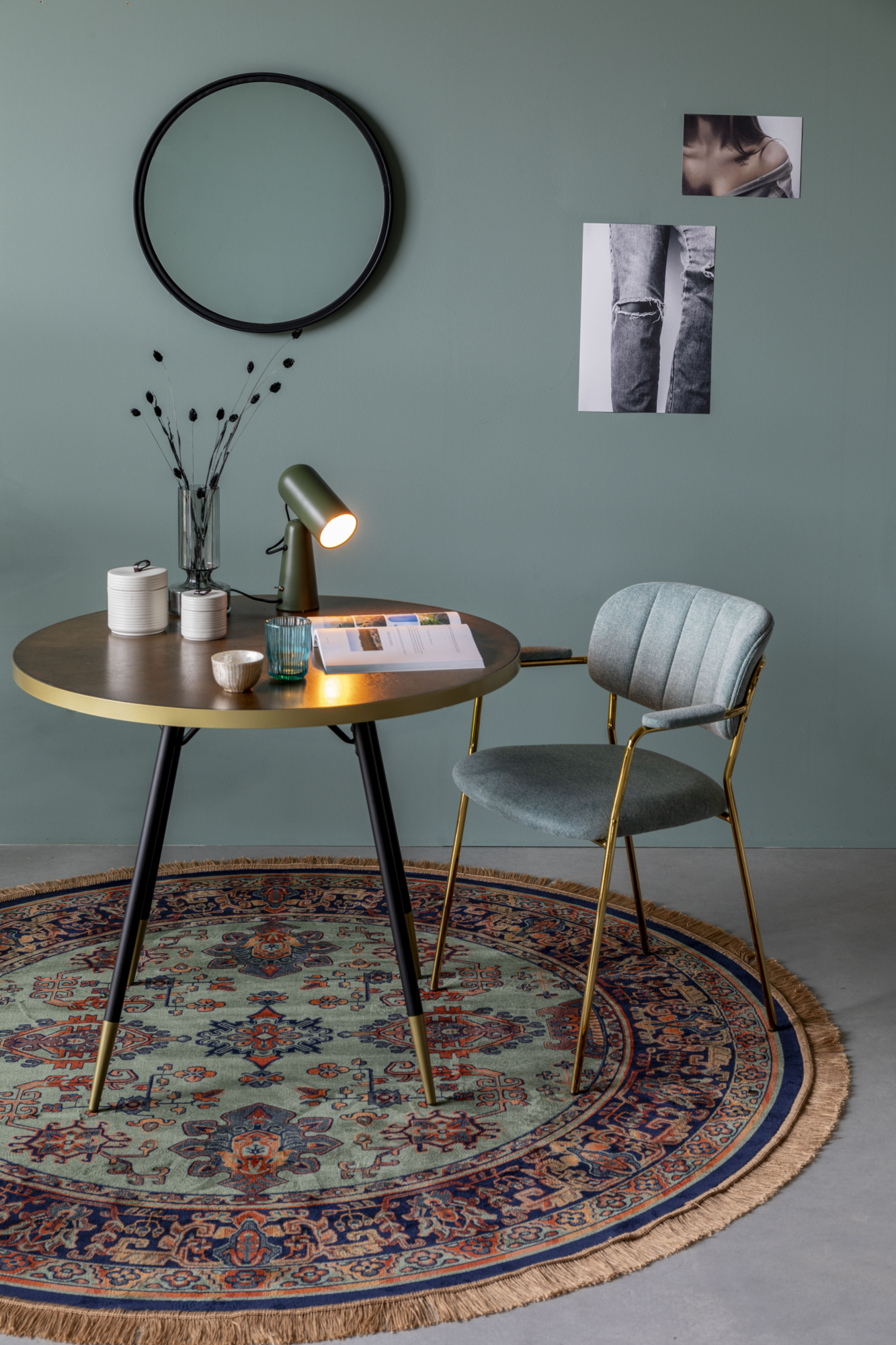 Vloerkleed Raz Groen '200