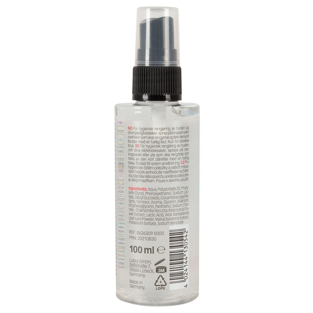 Spray zur Reinigung und Pflege von Intimbereich und Toys, Just Play