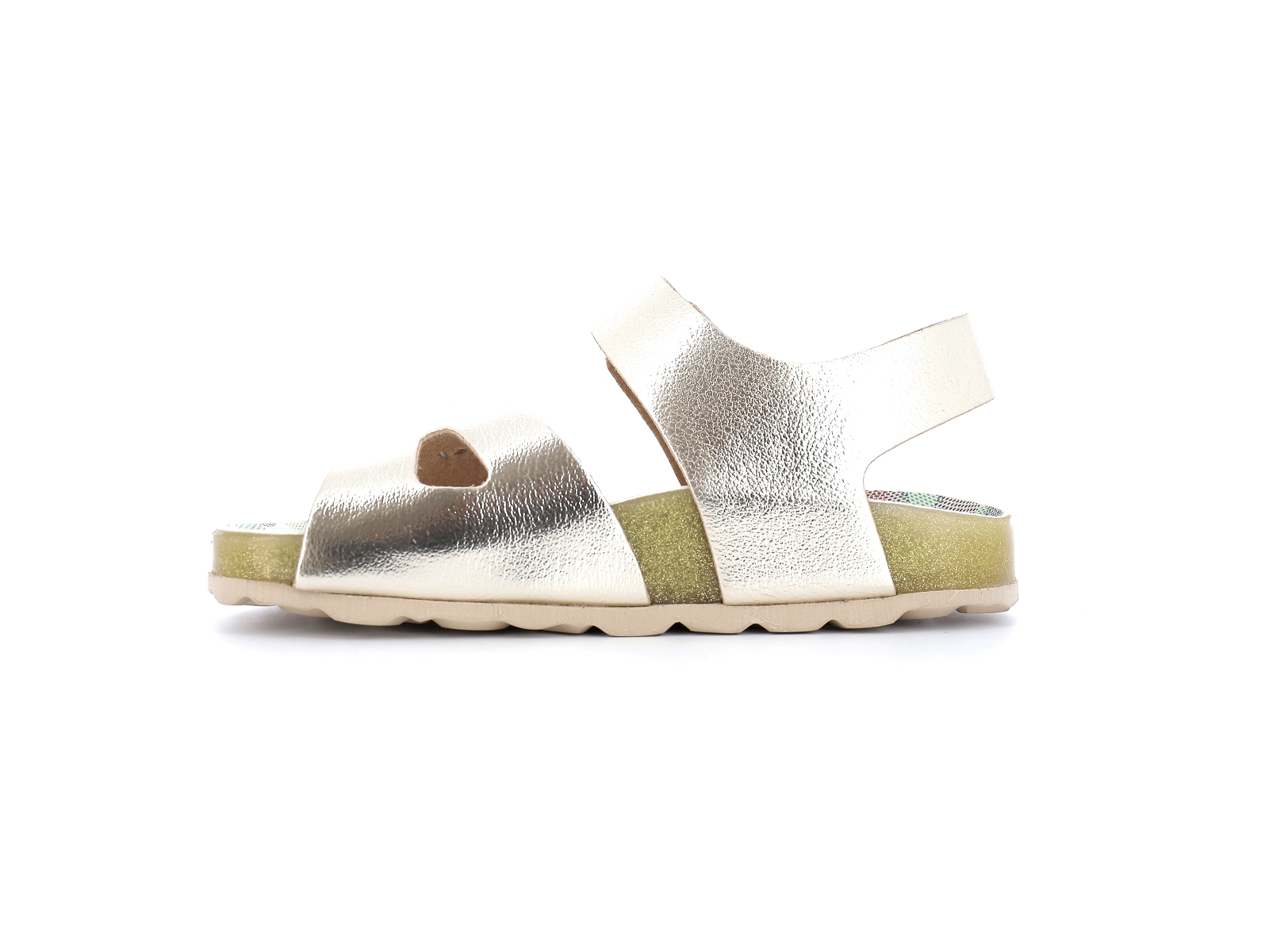 Kickers-SUNKRO Cuir Or