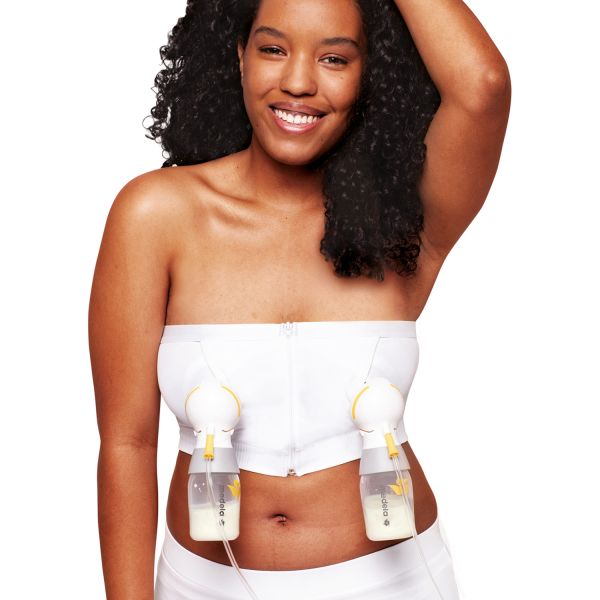 Medela Hands-Free Kolfbeha - Mt. S - Wit