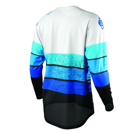 Maillot cross Shot by Freegun DEVO STRIPE - BLUE 2021 - Bleu / Noir