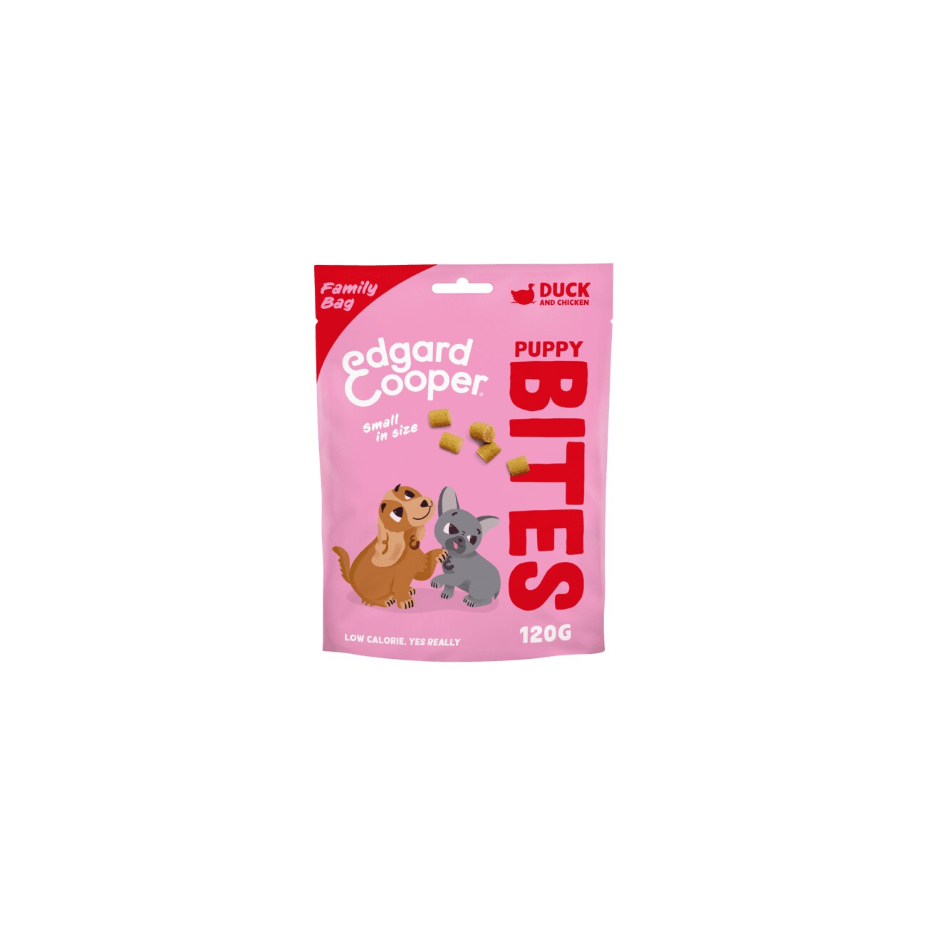 Edgard & Cooper Bites Welpe Ente & Huhn 120 g