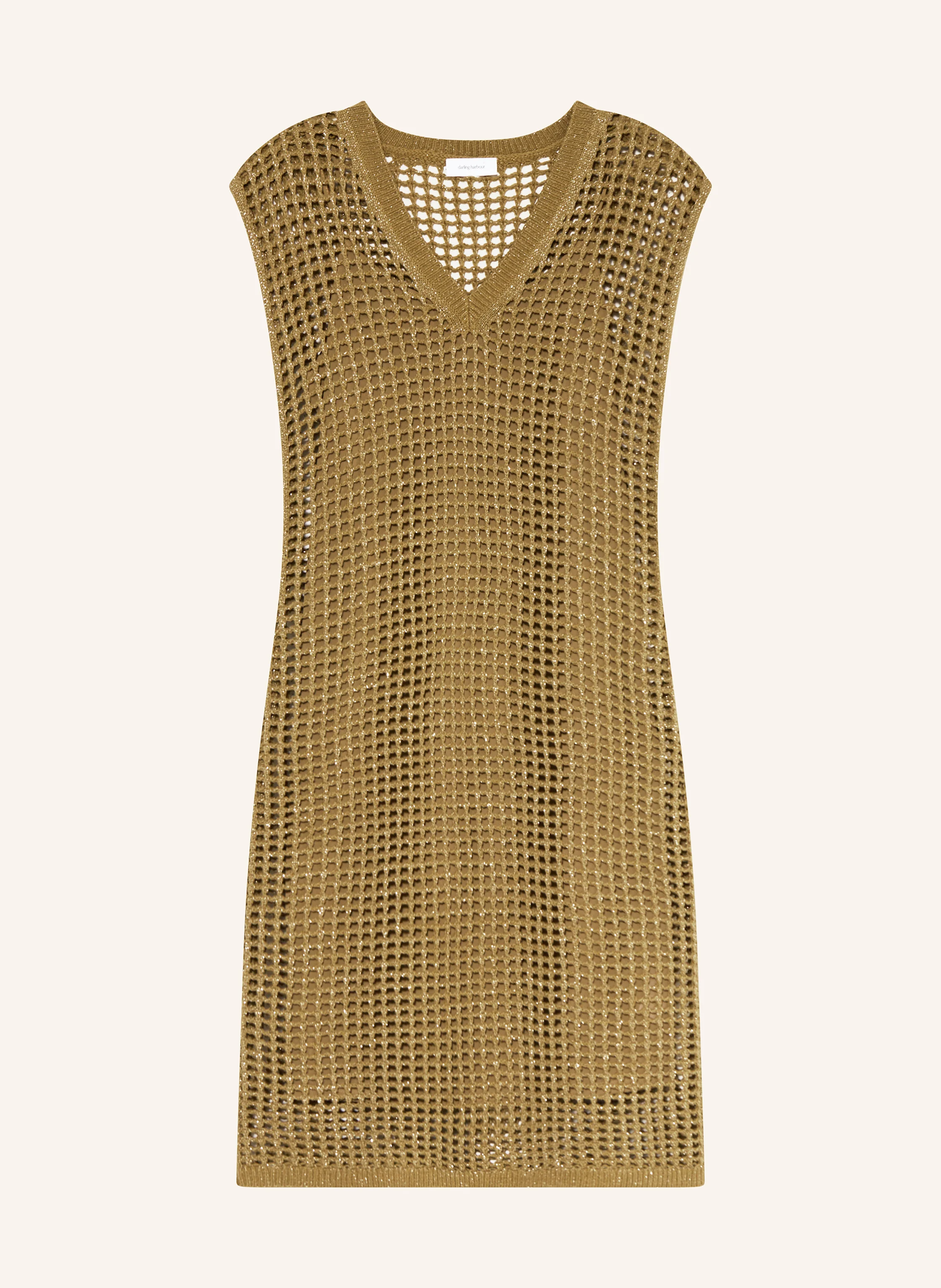 darling harbour Strickkleid mit Glitzergarn