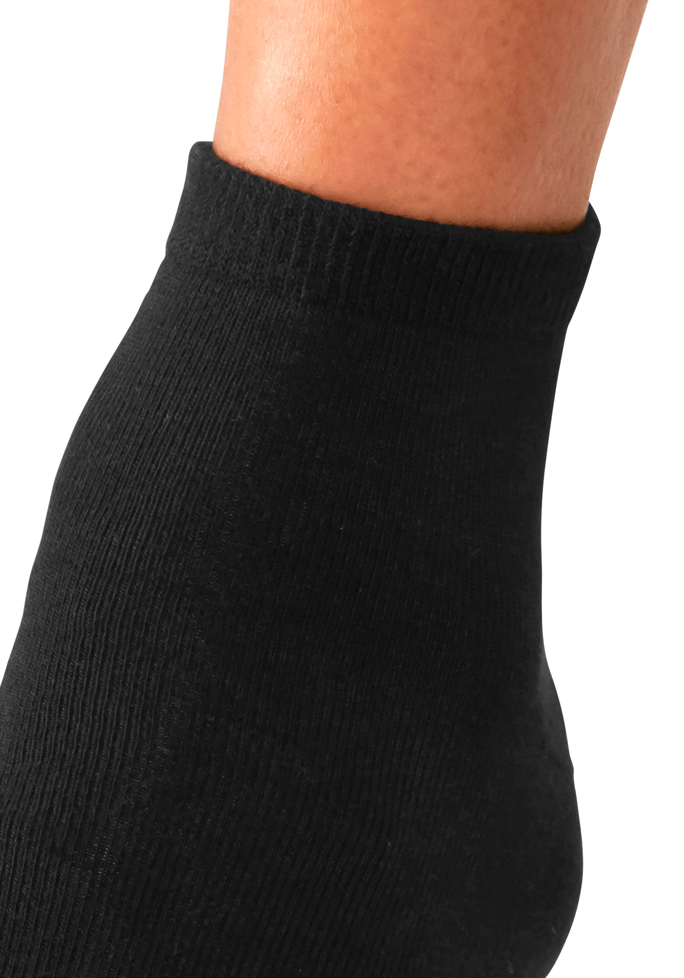 Bench. Kurzsocken Packung, 6 Stk. tlg. mit eingestricktem Markenlogo im Bündchen