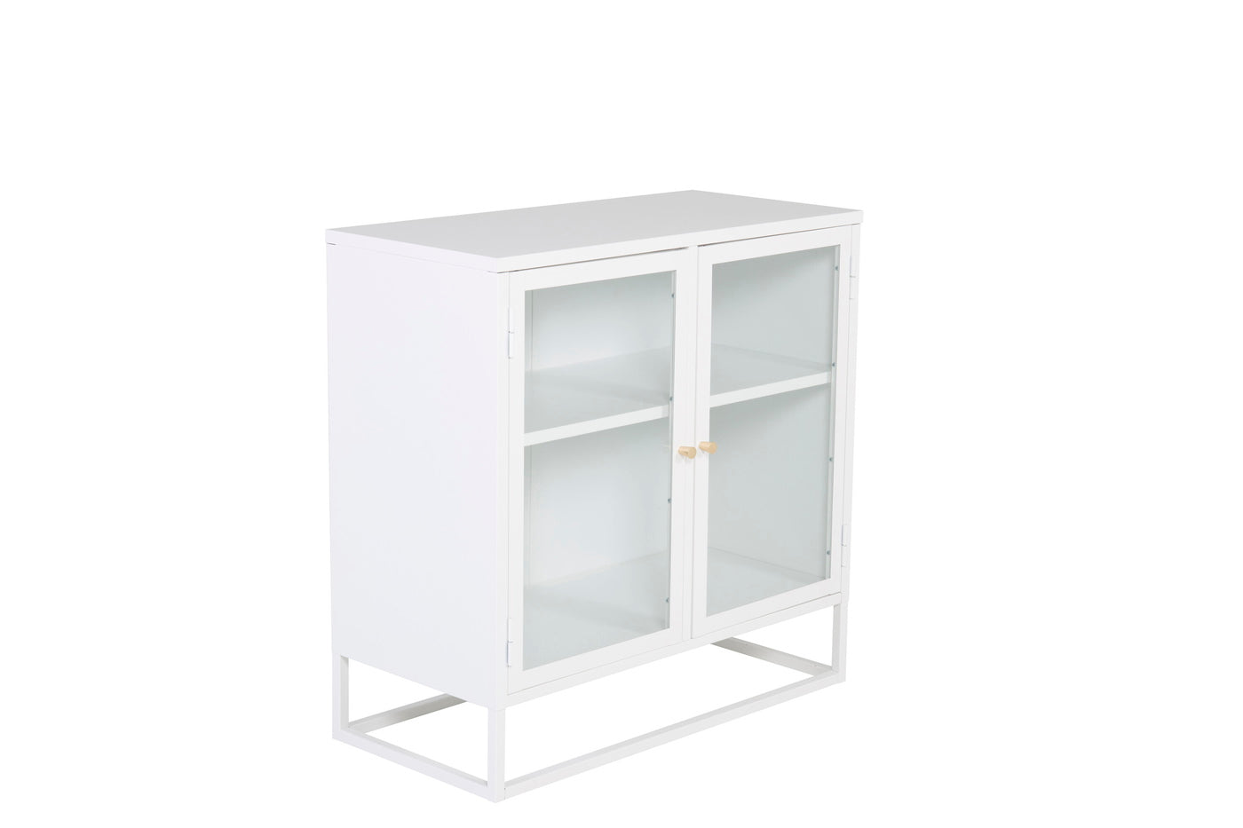 FjÃ´rd - Vitrinekastje Wit - 85x85cm - Bakal