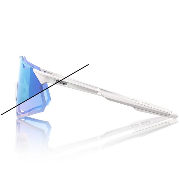100% Hypercraft Photochromic Cykelbriller, Pearl White Glitter