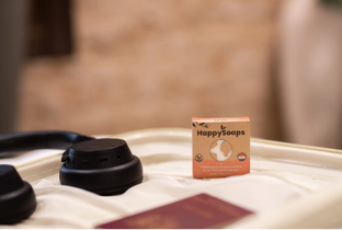 HappySoaps 3-In-1 Travel Wash Bar – Sweet Relaxation 40GR