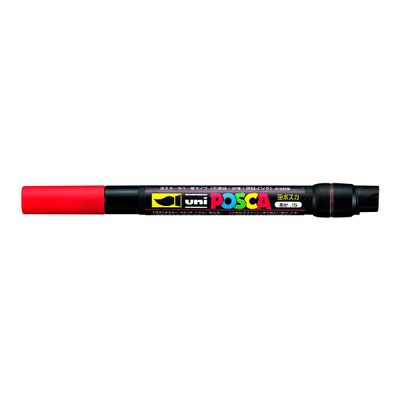 Posca - Feutre pinceau pointe souple - rouge