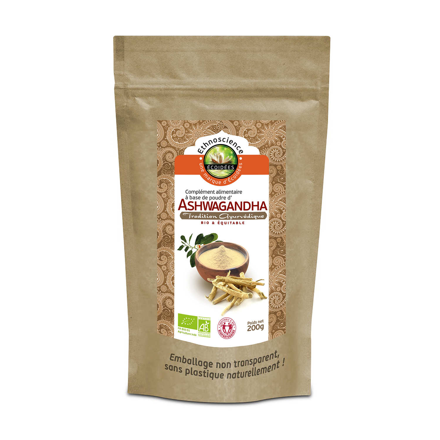Ashwagandha bio et équitable - Ethnoscience