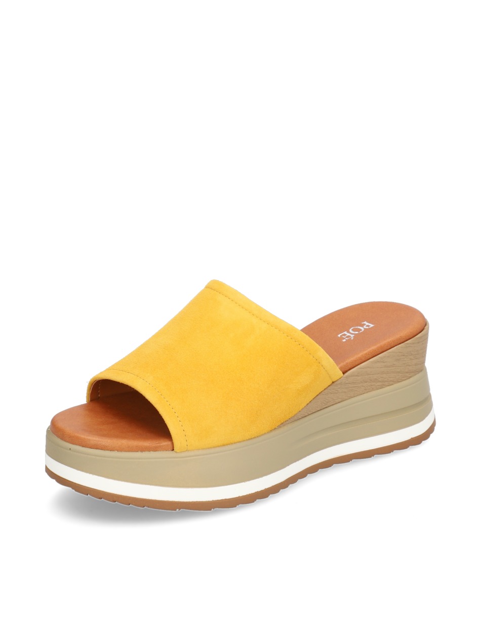 Veloursleder Pantoffel