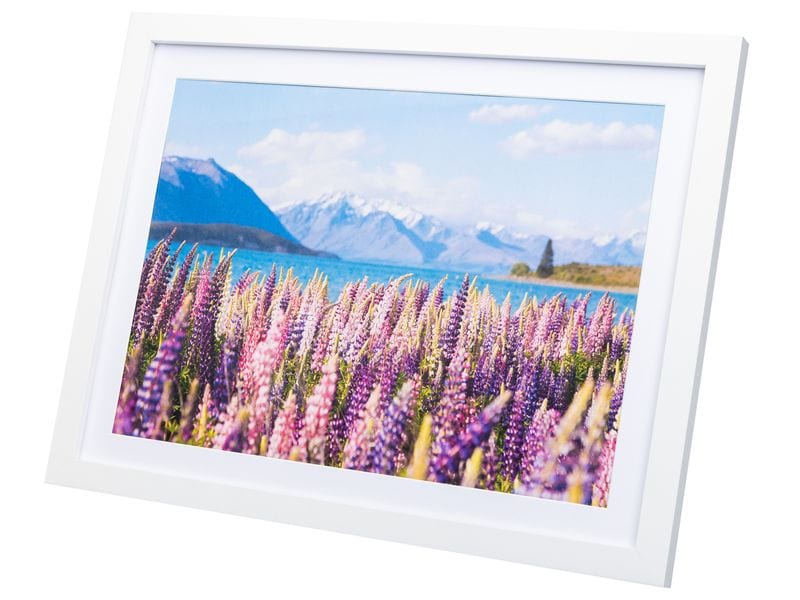 COCON Bilderrahmen 8er-Set, Weiss Fotorahmen in vier Grössen