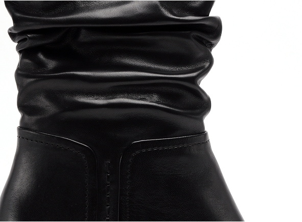 Regarde le ciel bottes talons femme joan 11 noir