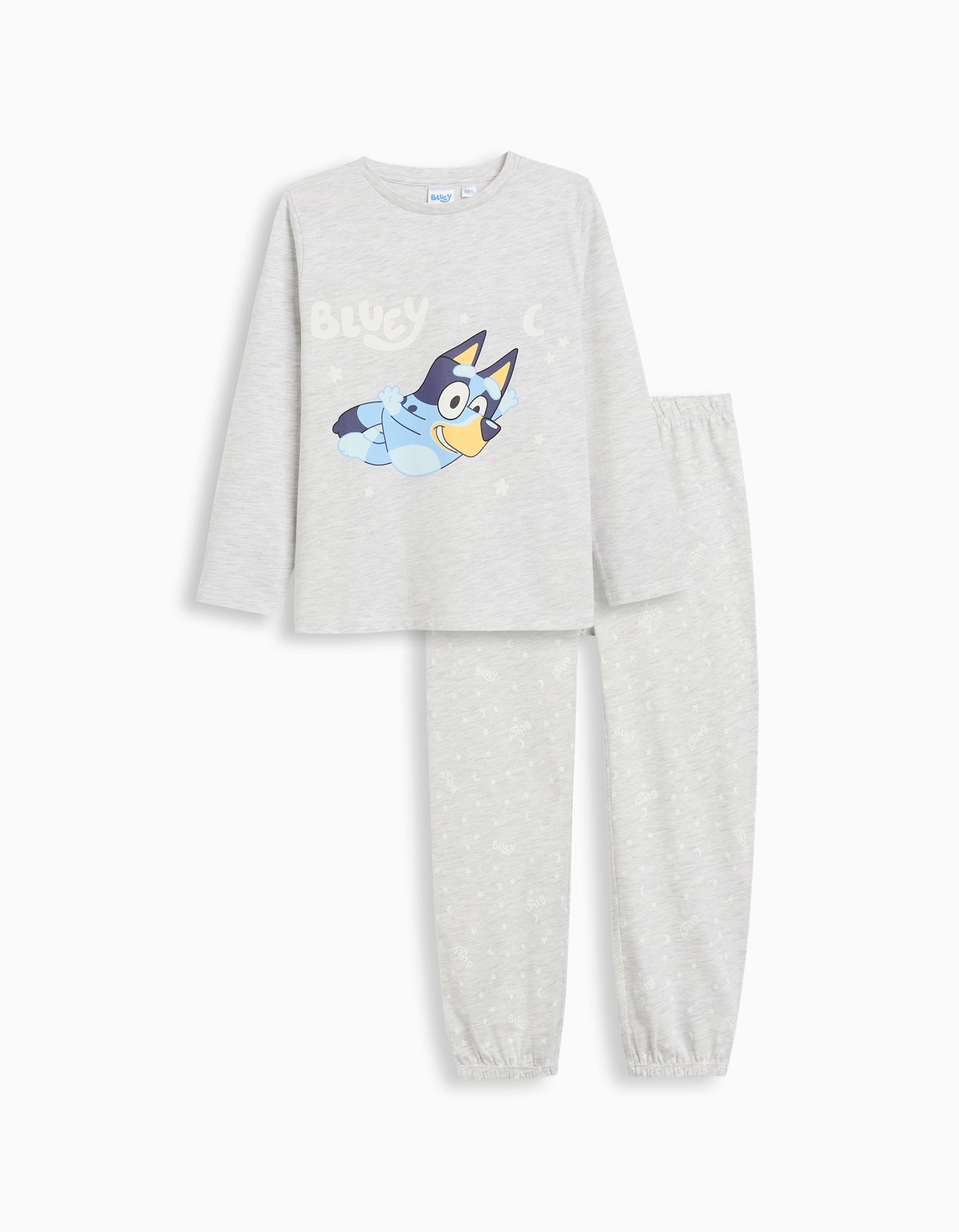 Pijama 'Bluey', Menino, Cinzento Claro
