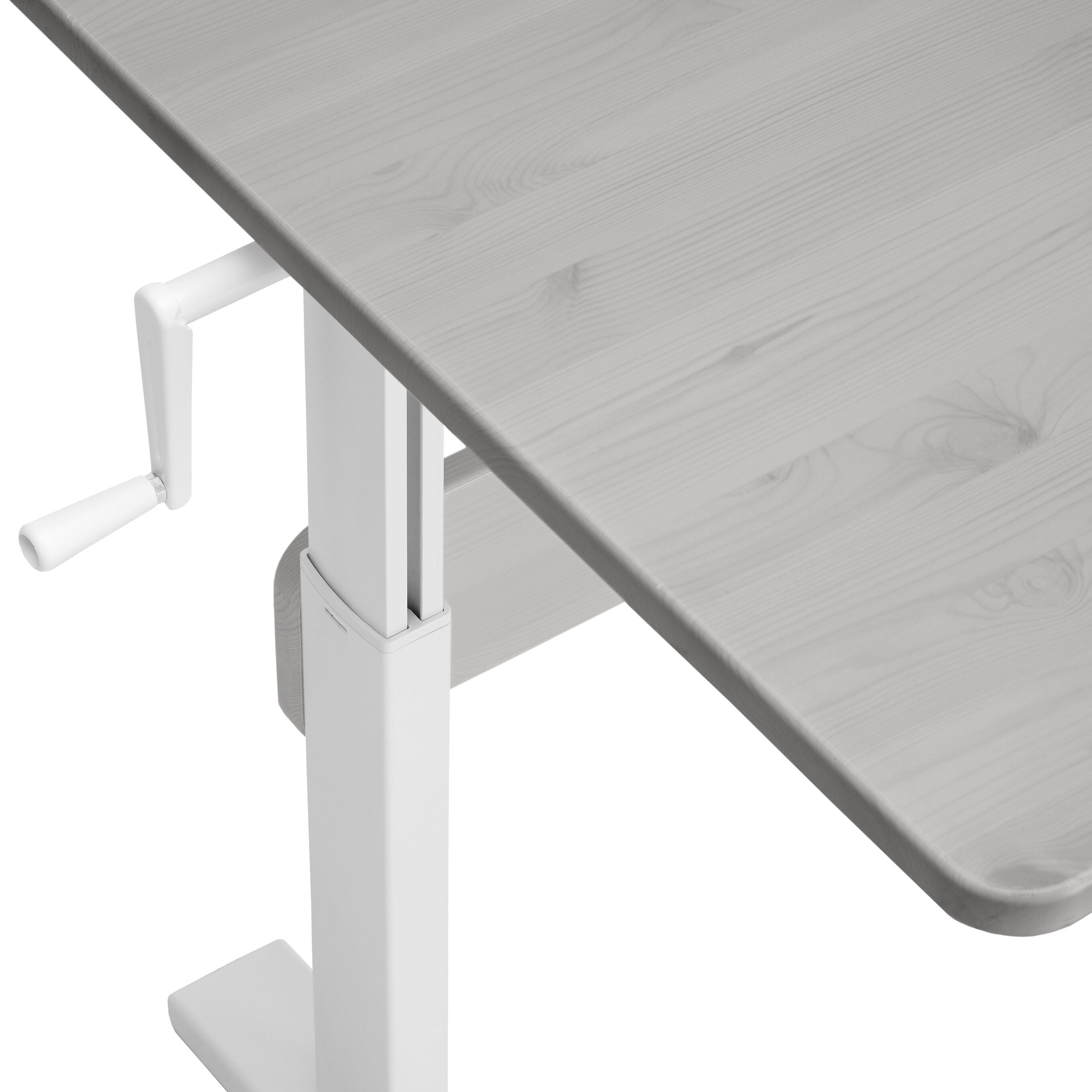Flexa CLASSIC Schreibtisch - Grau / B: 120.0 cm x T: 70.0 cm