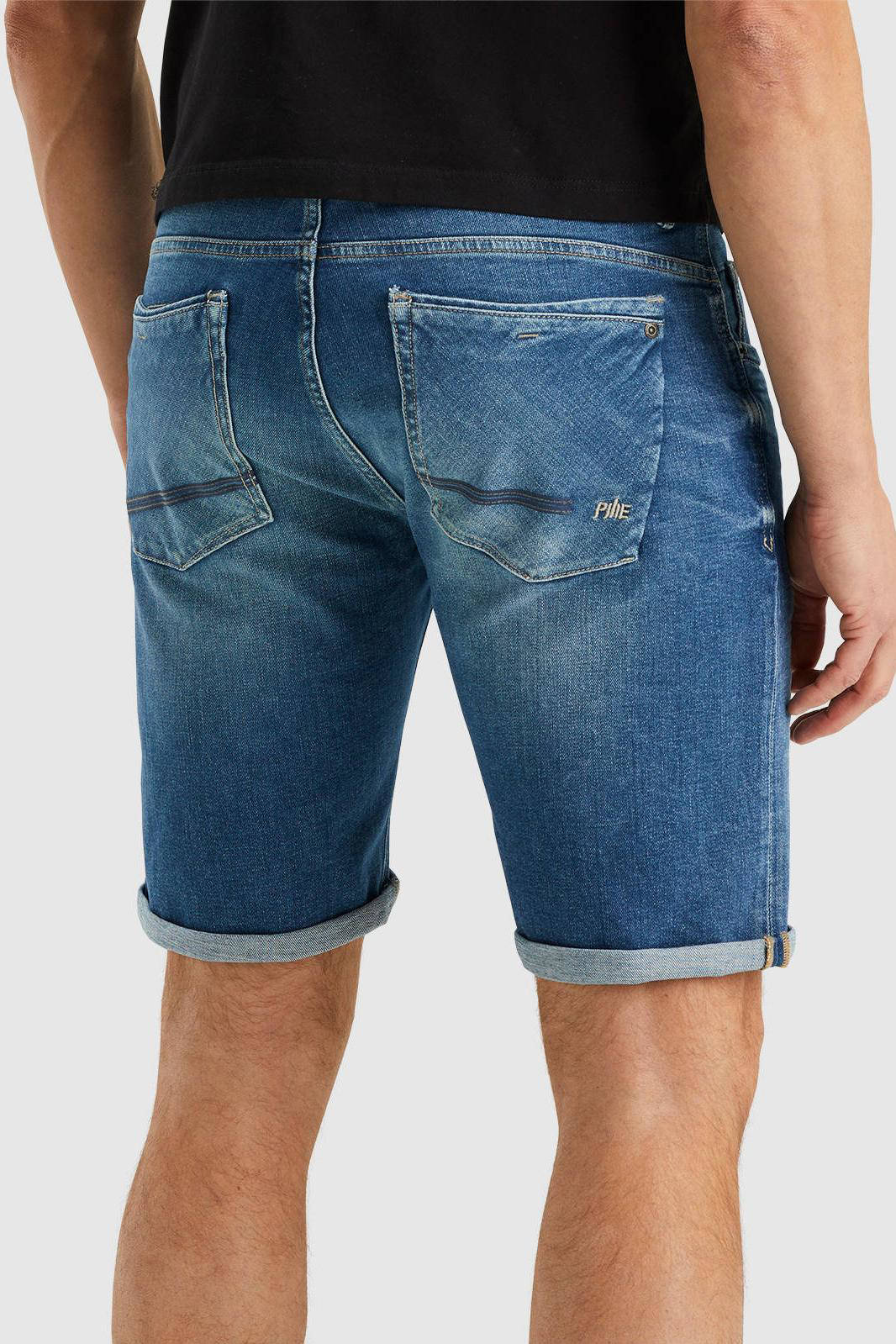 PME Legend regular fit short COMMANDER 3.0 green stone denim