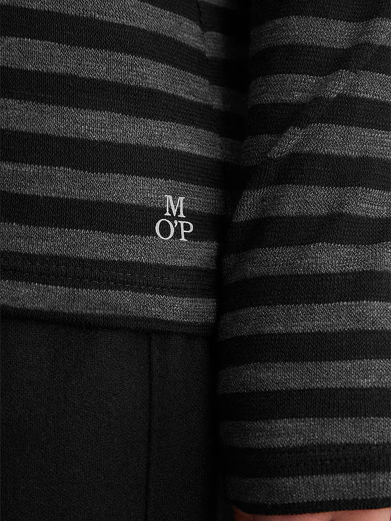 MARC O'POLO Langarmshirt schwarz