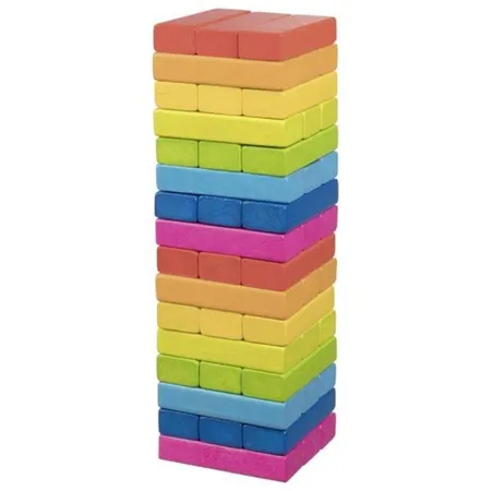goki Geschicklichkeitsspiel Wackelturm Regenbogen