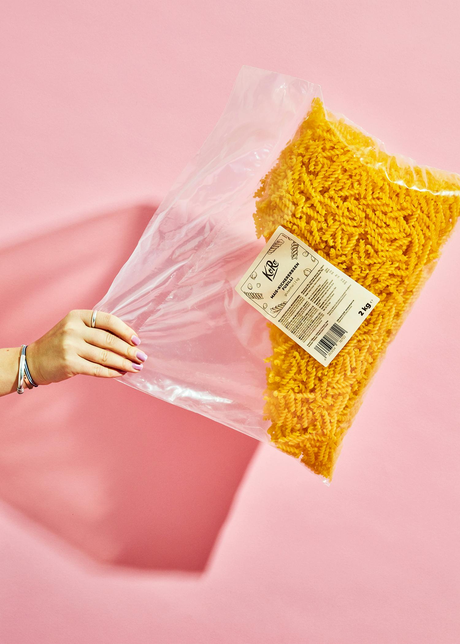 Fusilli aus Mais und Kichererbsen 2 kg