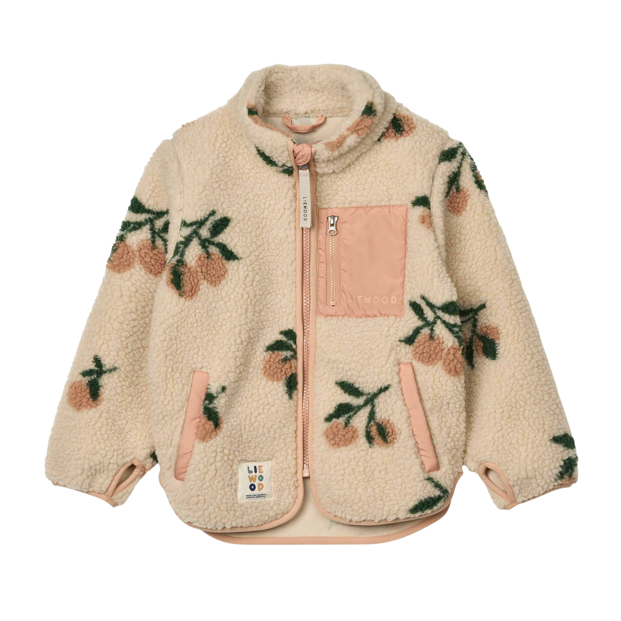 Jacke Nolan Pile peach sea shell