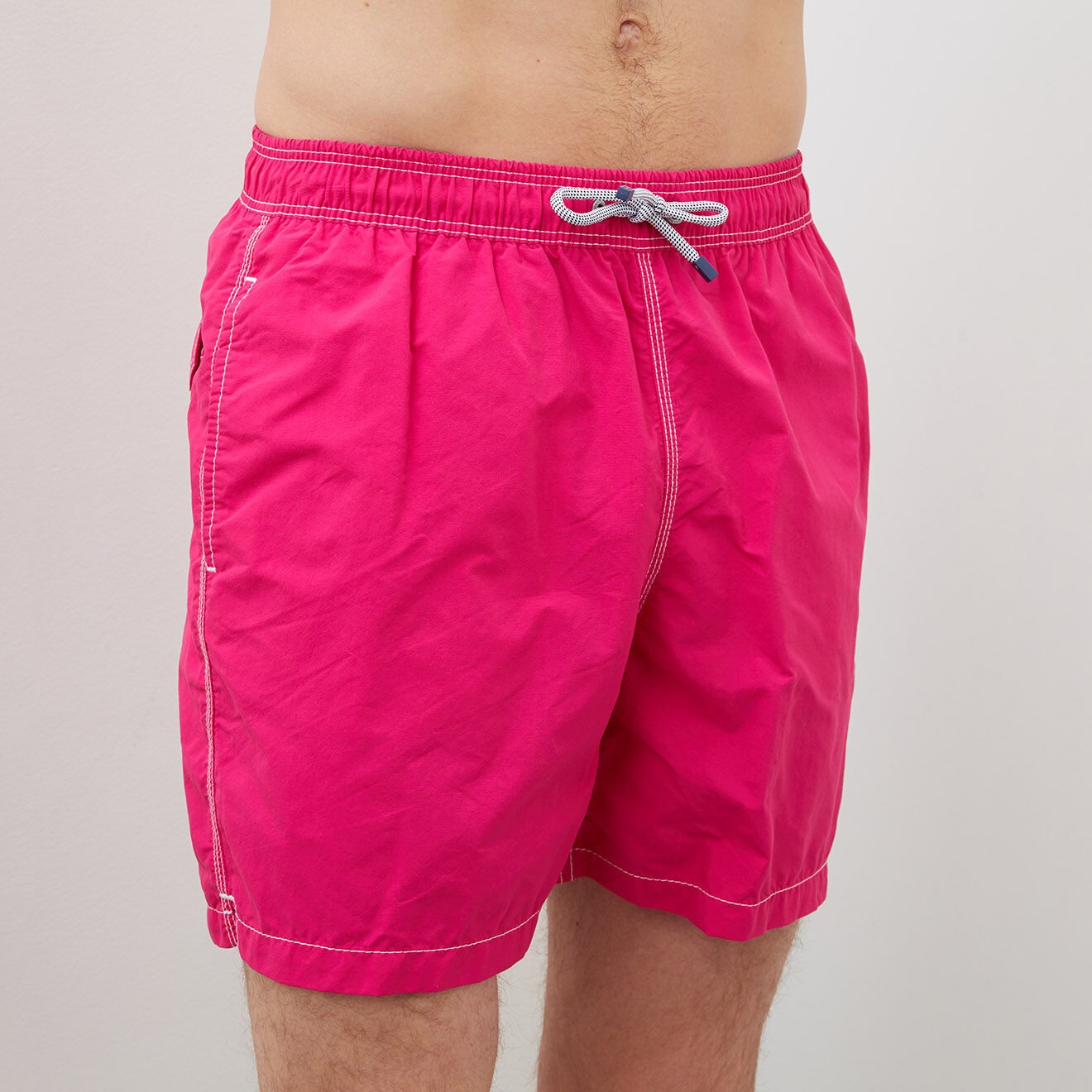 Hackett London Short de bain Solid volley hibiscus