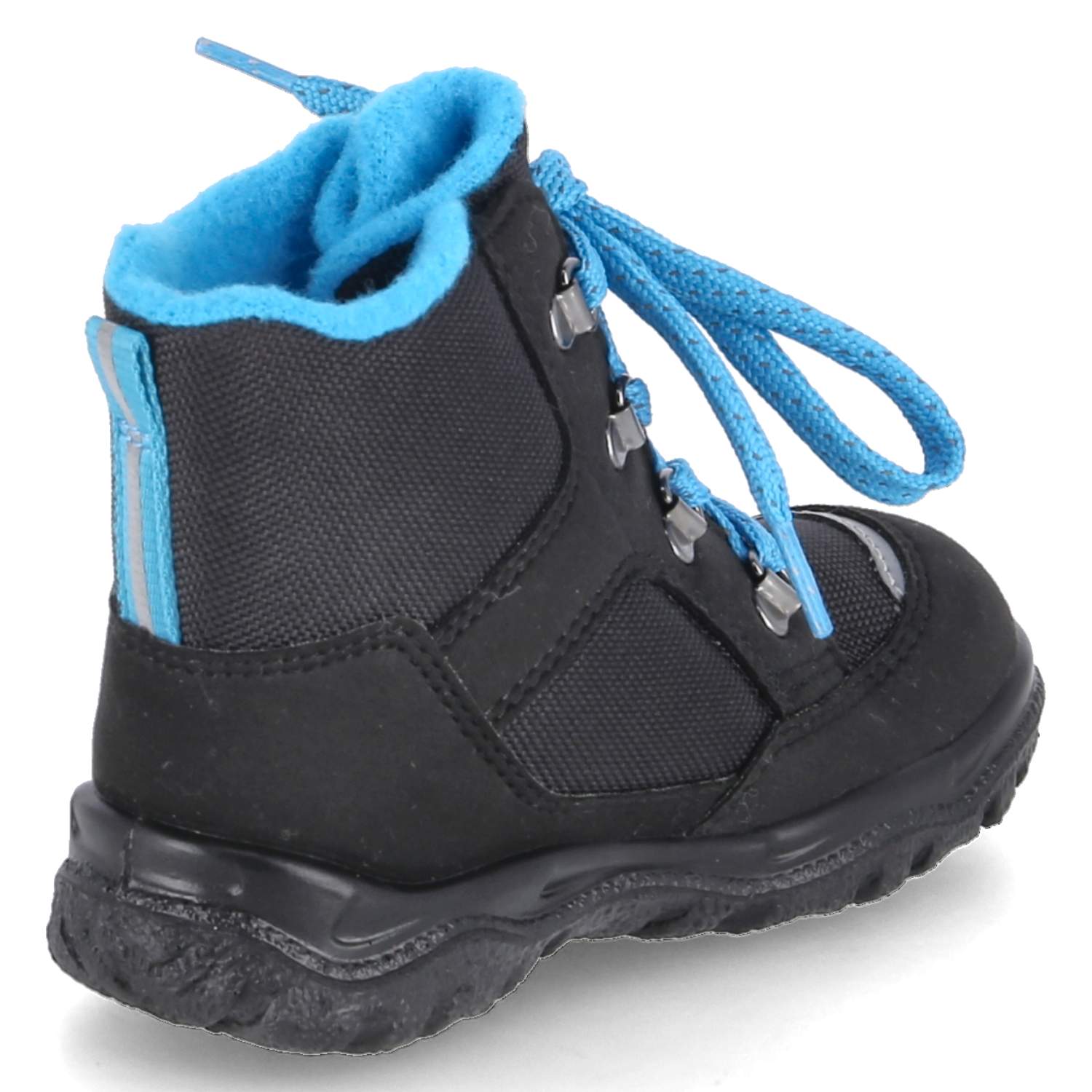 Superfit Winterstiefeletten  HUSKY1 - schwarz/hellblau