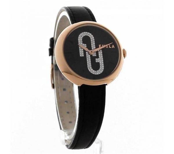 Furla Ladies Furla Bubble Black Watch WW00005008L3